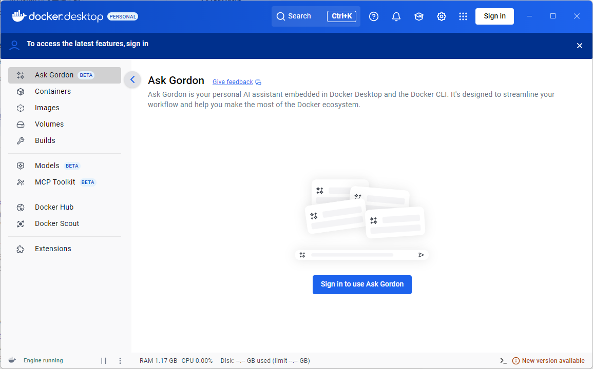 《Windows 11 家庭中文版安装Docker Desktop图文教程（亲测试验过，可以正常使用）》文章正文配图（配图 10）— STARBUCKET Blog